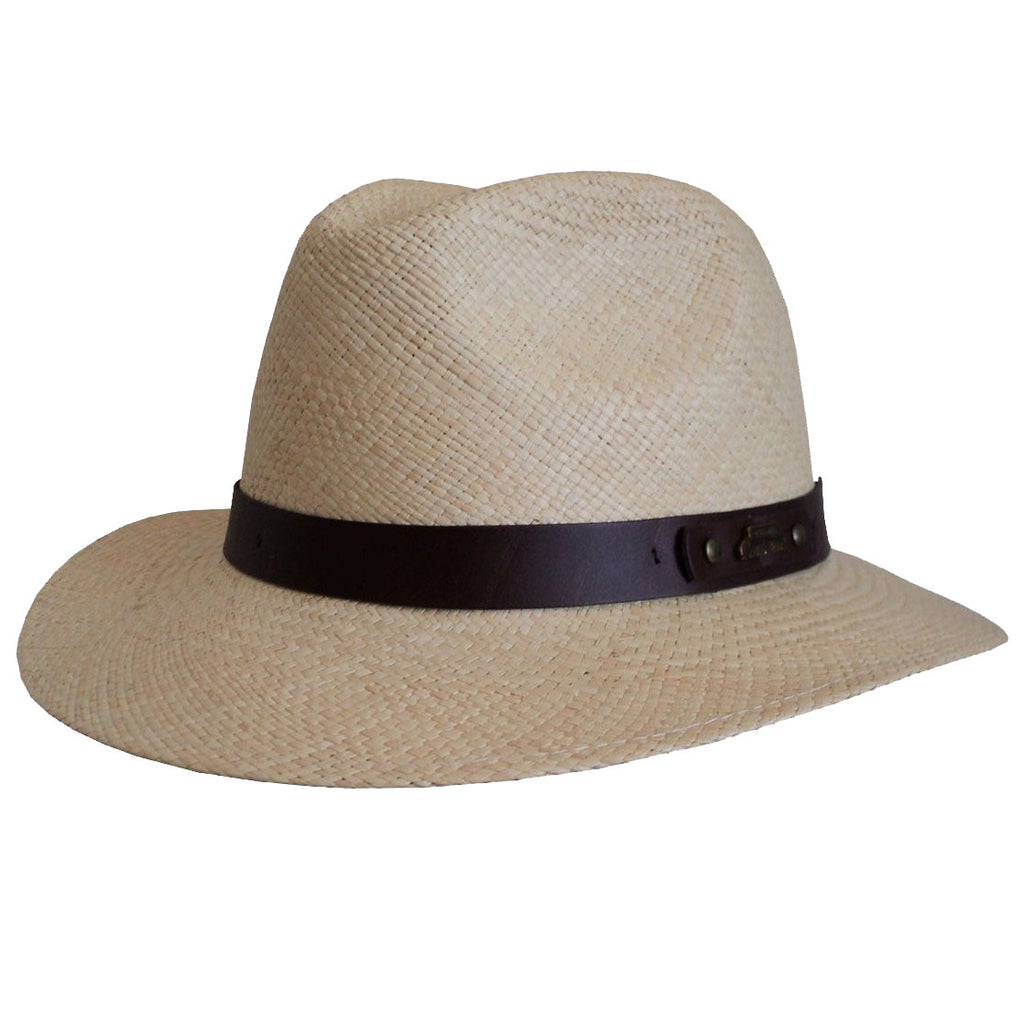 HZ - Panama Straw Hat - Natural - capstore.dk