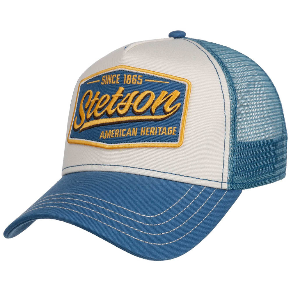 Stetson -Trucker Cap Vintage  - Sky Blue