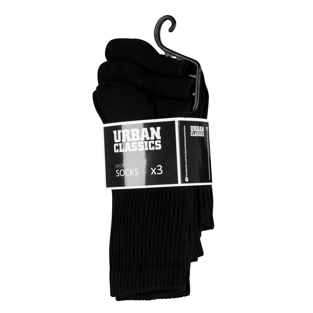 Capstore - Sport Socks 3-Pack - Black