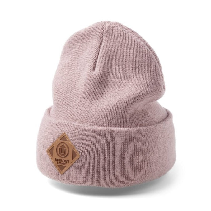 Upfront - Official Fold Up Beanie - Dusty Rose - capstore.dk