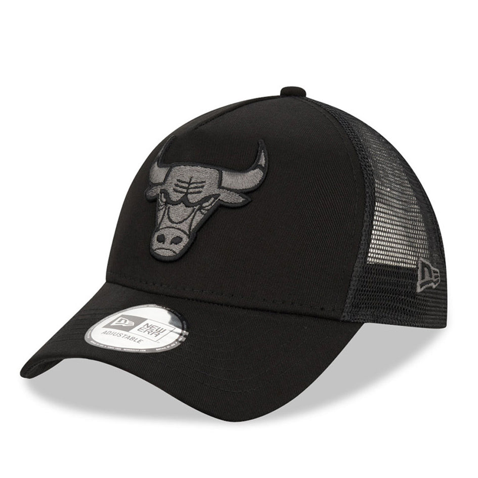 New Era - Chicago Bulls Trucker Cap - Black/Black - capstore.dk