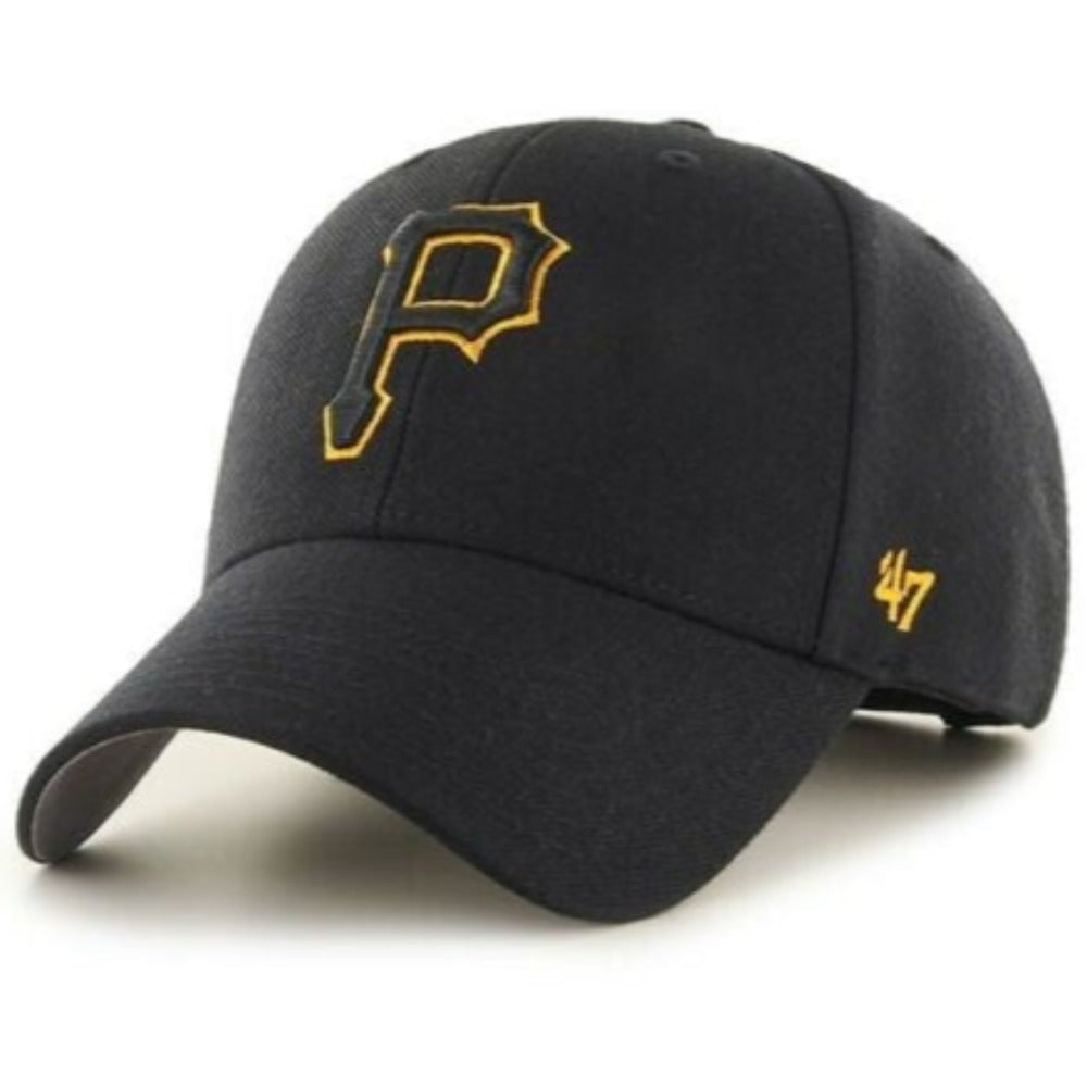 47 - MLB Pittsburgh Pirates Baseball Cap - Black - capstore.dk