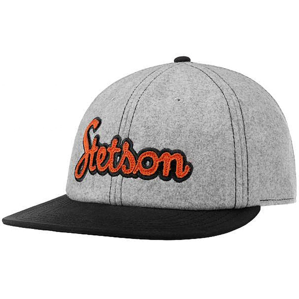 Stetson - Baseball Cap Retro Script - Grey